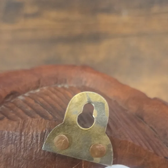 Vintage Diety Daoism China Tibet Carved Wooden Decorative Mask in Rosewood - Picture 6 of 6